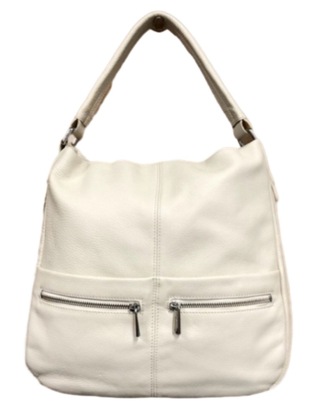 Danier bone leather one strap handbag Minimalist